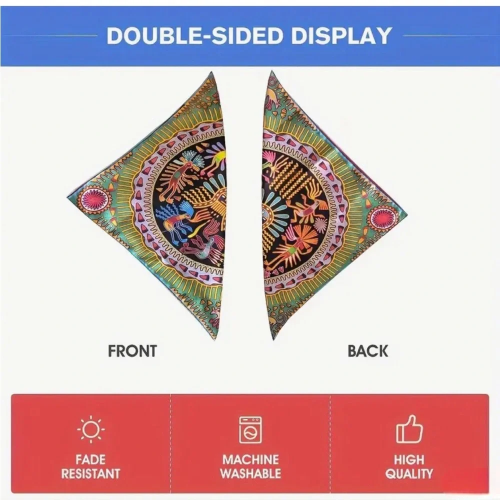 Double Sided Chicano Dog Bandana XL